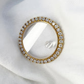 롤렉스 데이트 저스트, 요일 날짜 베젤 크기 36mm Vvs F 컬러 18K 골드 4 캐럿 다이아몬드